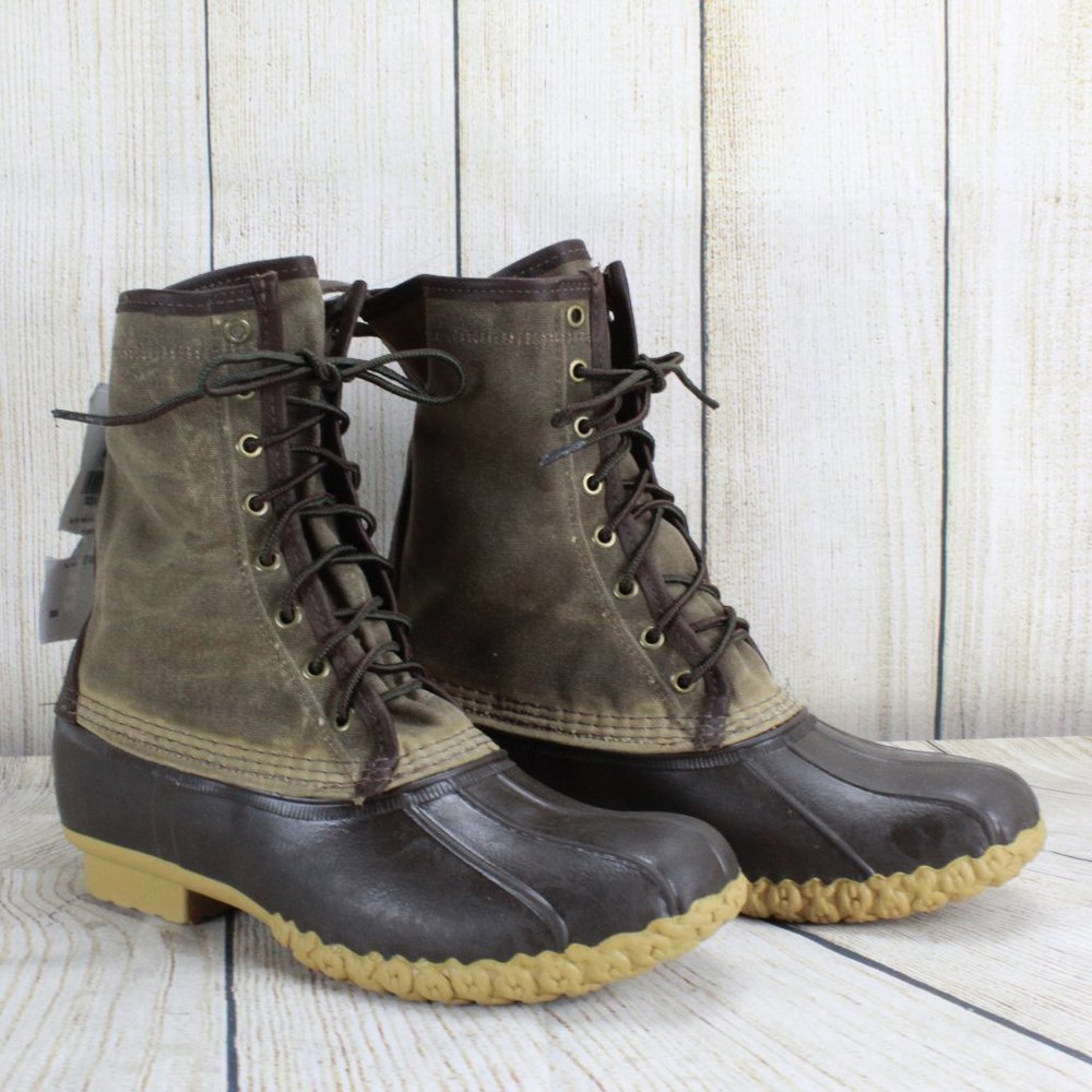 LL BEAN Signature Maine Hunting Duck Boots Size 9 - Picture 2 of 8